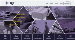 Desktop Screenshot of ngclogistics.com